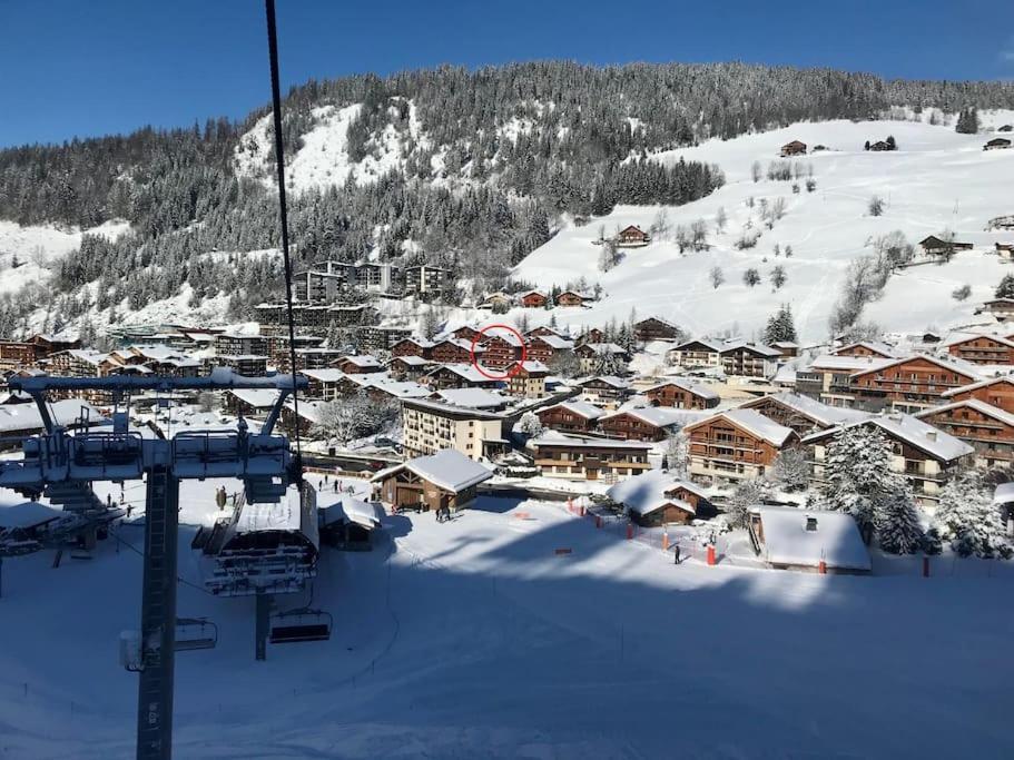Appartement Cosy Avec Terrasse Sud - Proche Village La Clusaz Dış mekan fotoğraf